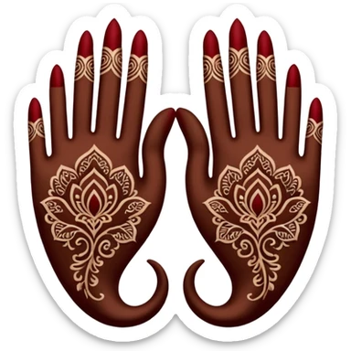henna  sticker