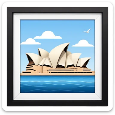 sydney opera house sticker