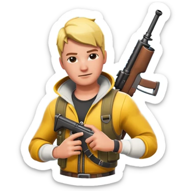 fortnite cover sticker