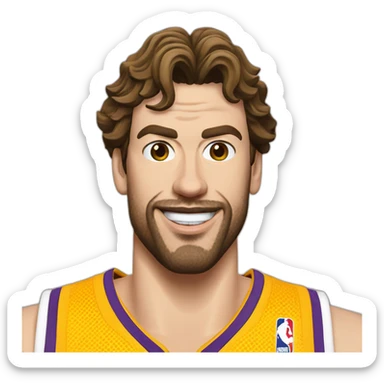 Pau gasol sticker