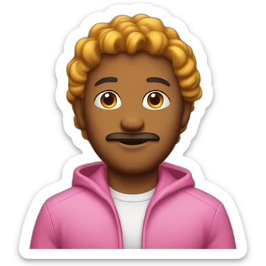 Jessie pink man  sticker