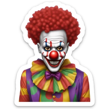 Lamar Jackson clown sticker