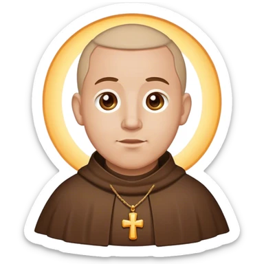 Lucky friar sticker