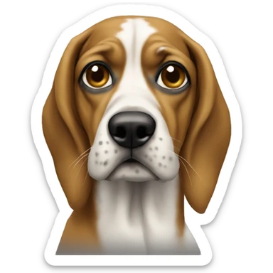 snoop dog mixed with a dog sticker