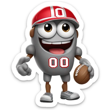 Brutus Buckeye sticker