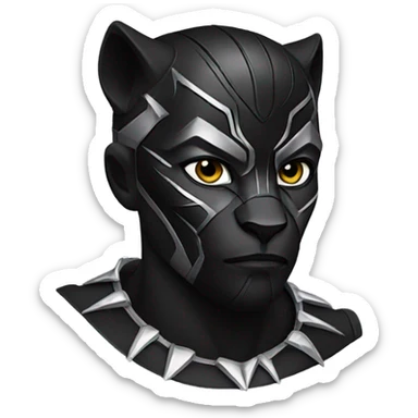 Black panther  sticker