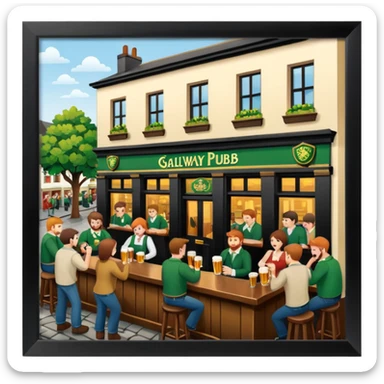 gallway irish pub emoji sticker