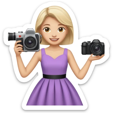 emoji 😍 megang kamera 📸 sticker