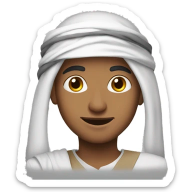 arab boy sticker