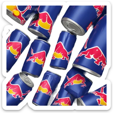 redbull can sticker