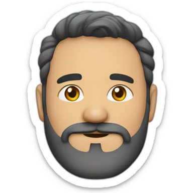 Chico-andaluz-45-años-piel-morena-barba-corta sticker