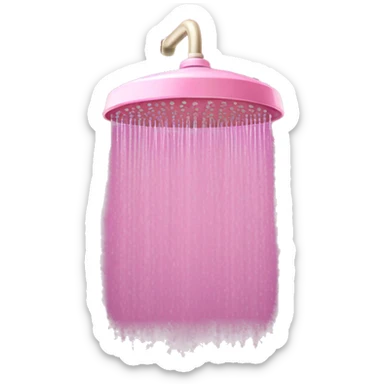 Pink shower  sticker
