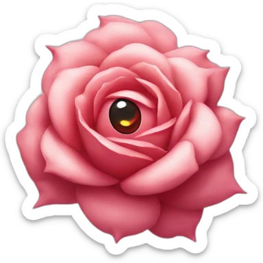 A Pokémon that looks like a huge rose with eyes and electric thorns instead of petals. It generates electricity to defend itself. sticker