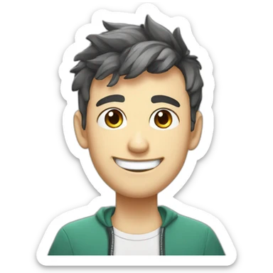 the profile picture of the youtuber "Legendlau" with a cartoon smile and eyes sticker