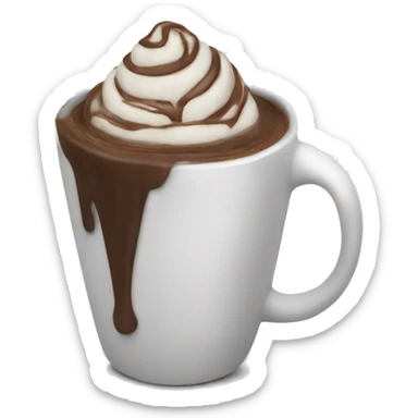 Hot chocolate  sticker