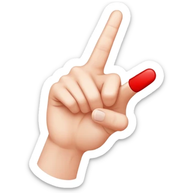 pointing finger towards viewer with YOU text sticker