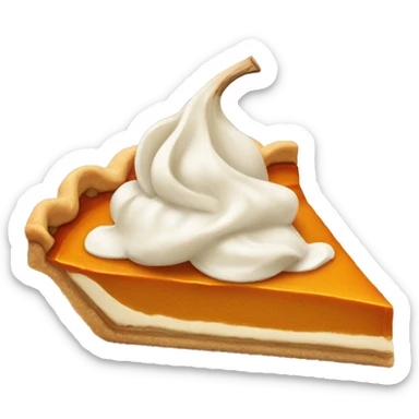 Pumpkin pie  sticker