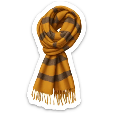 Scarf sticker