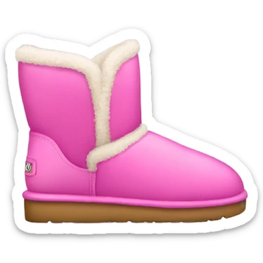 pink Uggs sticker