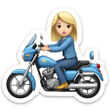 Grab moto women sticker