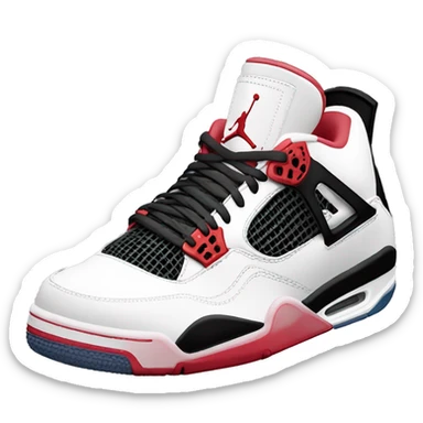 Jordan 4s sticker