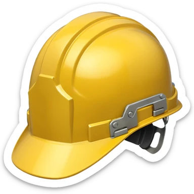 work helmet sticker