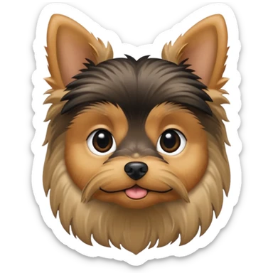 Tiny yorkie sticker