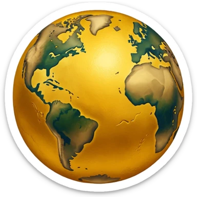 golden earthgolden earth sticker