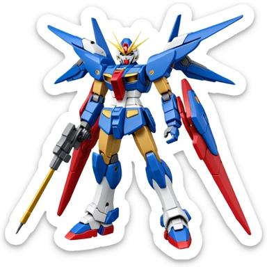 GUNDAM GUNPLA WING sticker