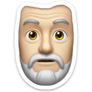 Stanley Kubrick face sticker