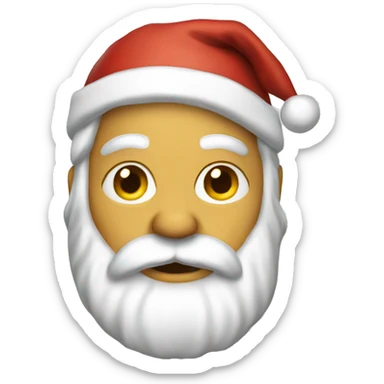 Santa sticker