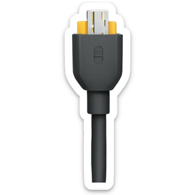 uncutable cable sticker