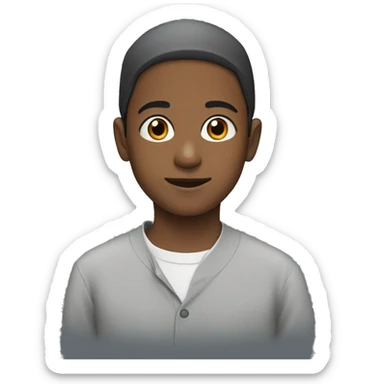 Muslim, young boy. sticker