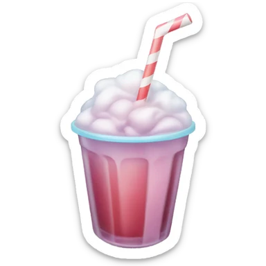 Slushie drink sticker