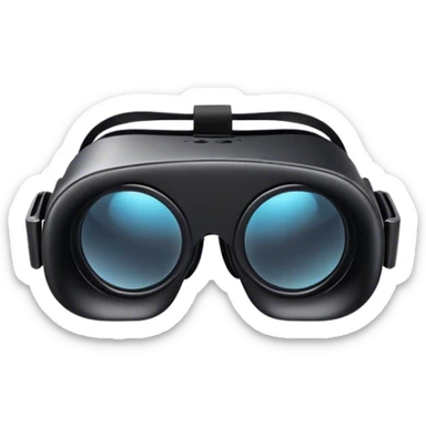 virtual reality glasses sticker
