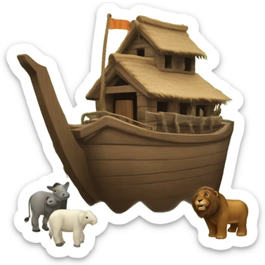 Noah’s ark sticker