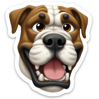 Georgia bulldog football sticker