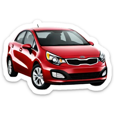 kia rio 2012  sticker