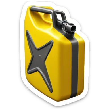 yellow jerry can sticker