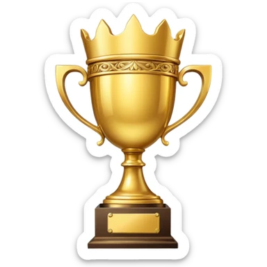 billionaire club trophy sticker