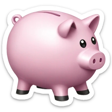 piggy bank sticker