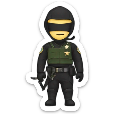 deputy ninja  sticker