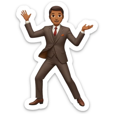 tango dancing man emoji sticker