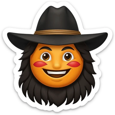 Diseña un Zorro saludando  sticker