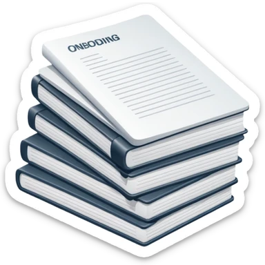 Onboarding sticker