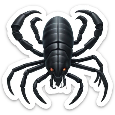 Mean scorpion  sticker