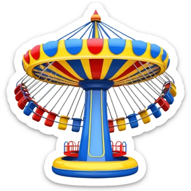 Amusement Park Ride sticker