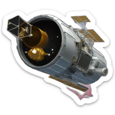 Hubble Space Telescope sticker