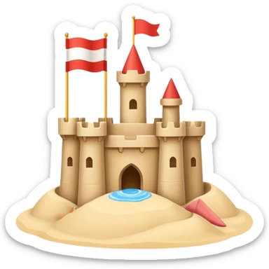 sand toy sticker