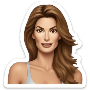 Cindy crawford sticker